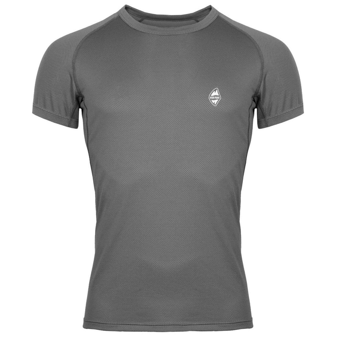 Pánské funkční triko High Point Code 2.0 SS man Velikost: S / Barva: šedá