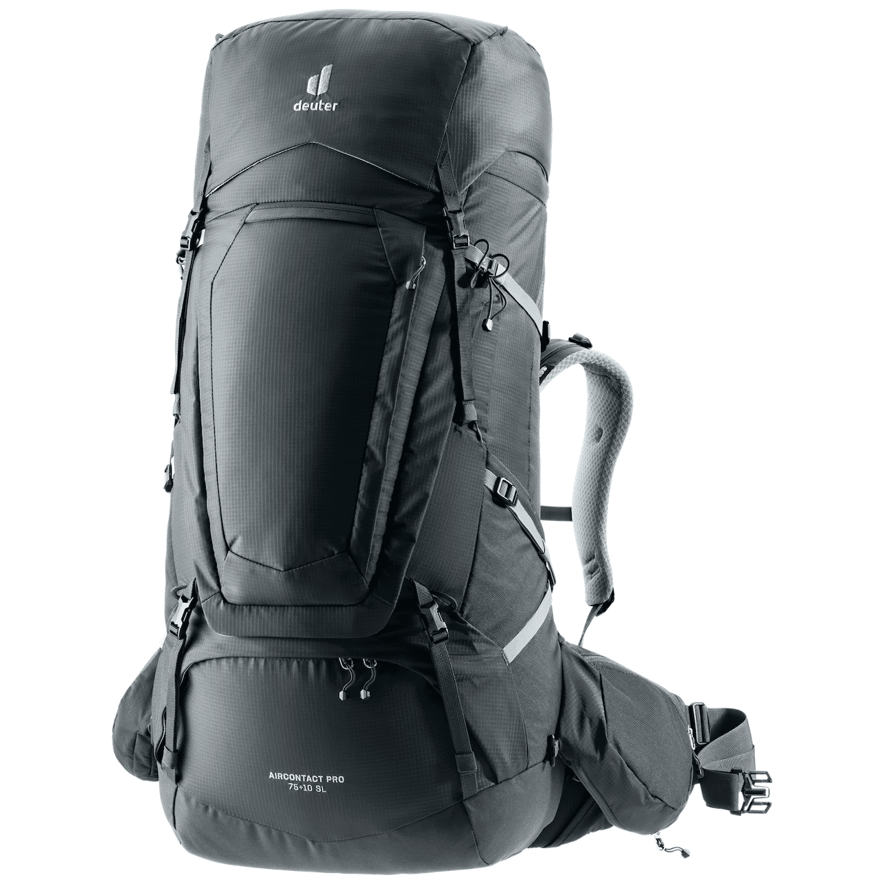 Dámský turistický batoh Deuter Aircontact Pro 75+10 SL Barva: černá