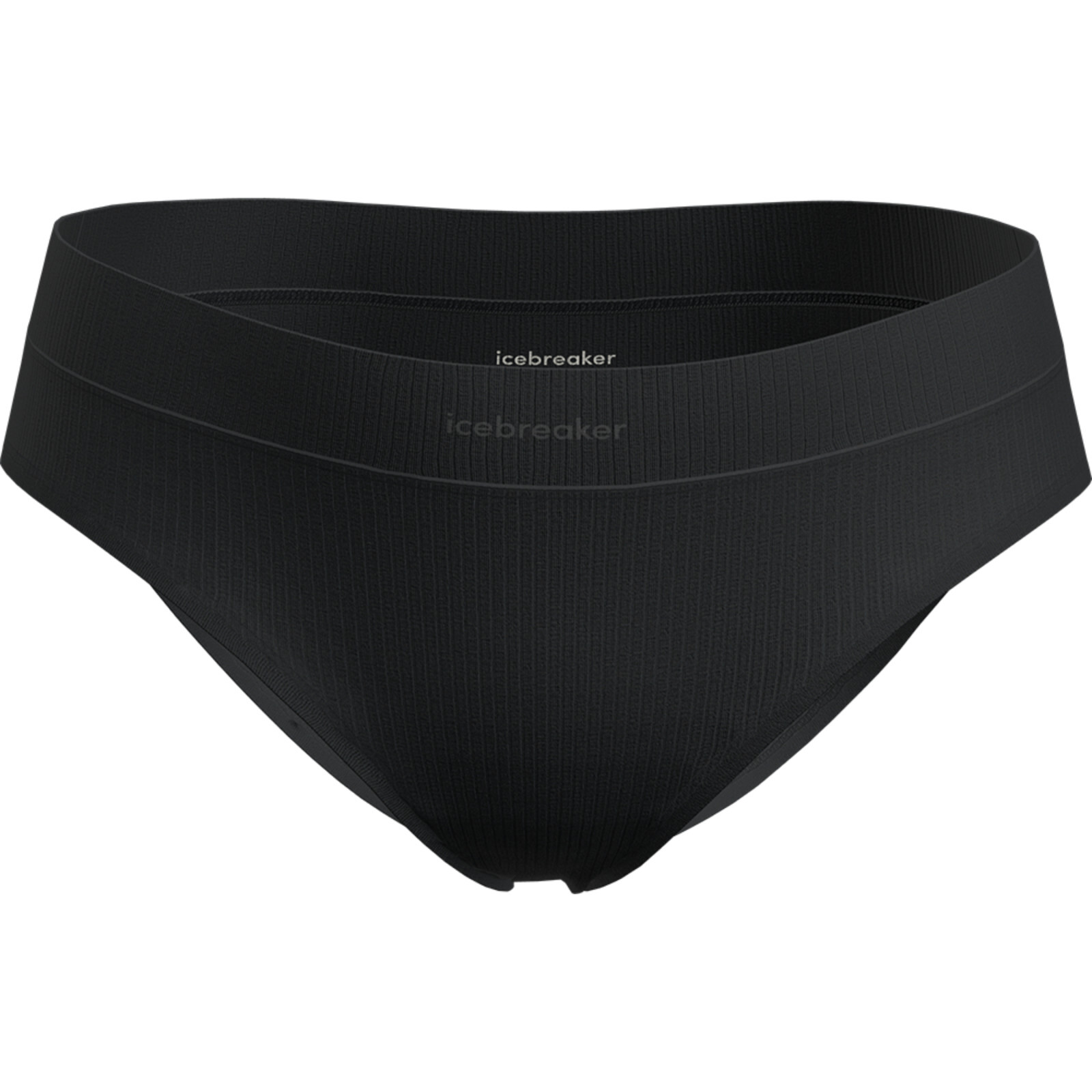 Dámské funkční kalhotky Icebreaker W Mer Rib Lotus Hipster Velikost: S / Barva: černá