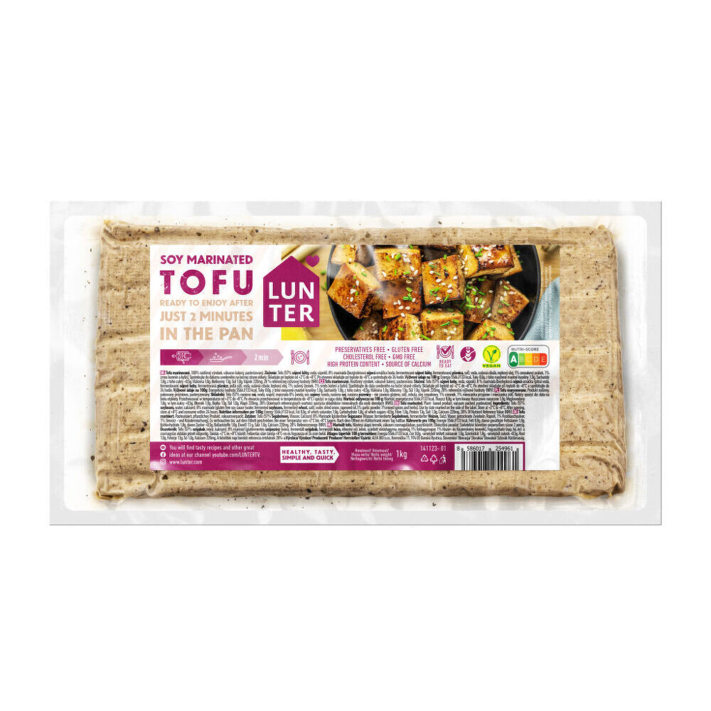 Tofu marinované 1000 g LUNTER