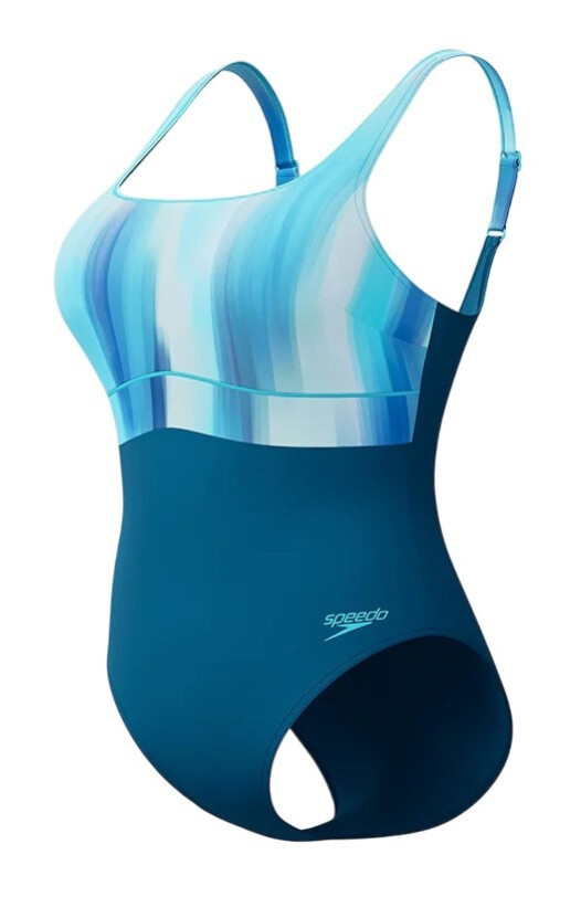 Speedo Shaping ContourEclipse 1 Piece Arctic/Navy S - UK32