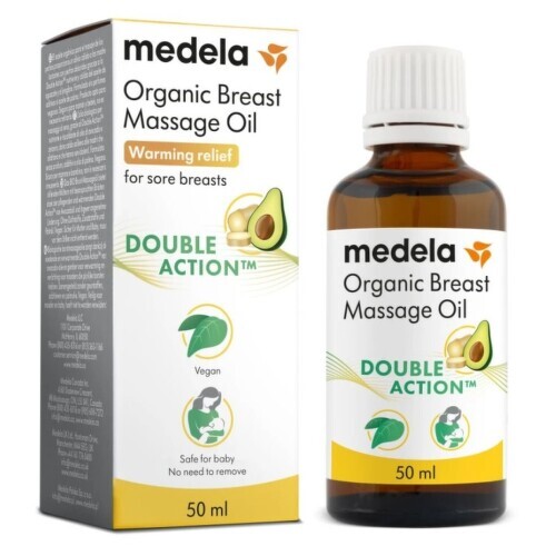 Medela organický masážní olej na prsy 50ml
