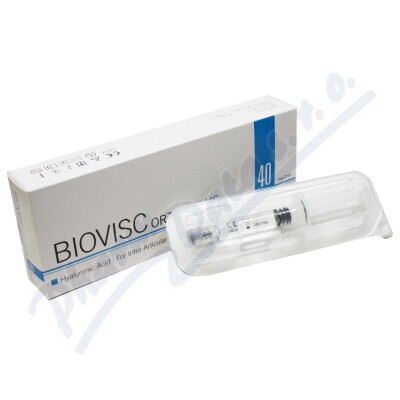 BIOVISC ORTHO PLUS ROZTOK ELASTOVISKÓZNÍ, INJ 1X2 ML/40 MG, 2% NATRIU - II. jakost