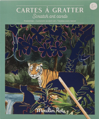 MOULIN ROTY Vyškrabávací obrázky Tout autour du monde