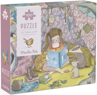 MOULIN ROTY Puzzle Tajná skrýš - 100 pcs