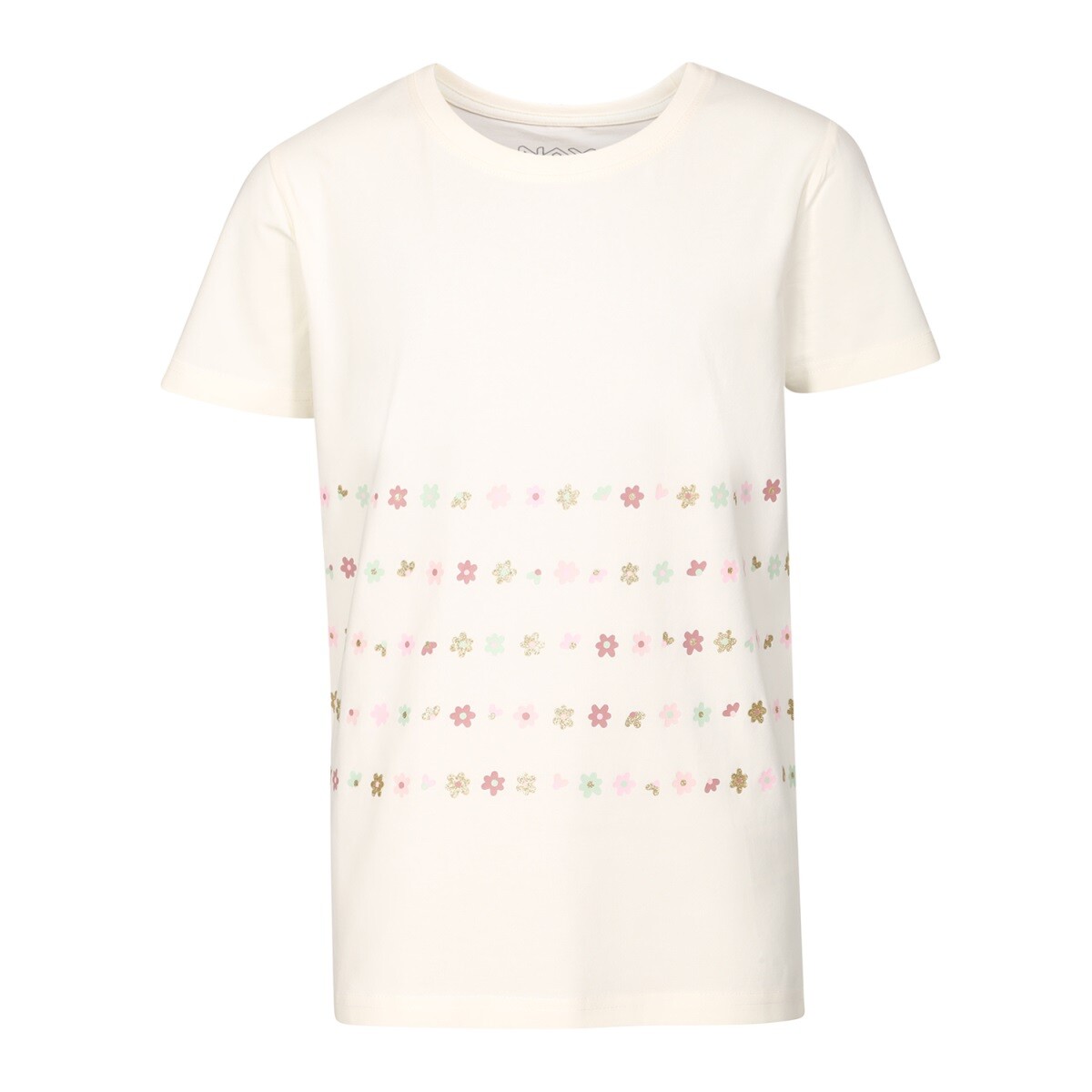 Dětské bavlněné triko nax omeso béžová 104-110