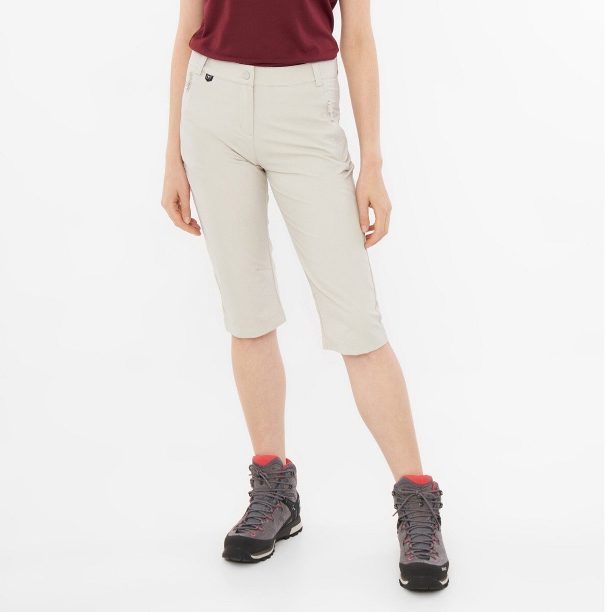 Dámské 3/4 kalhoty viking expander béžová l