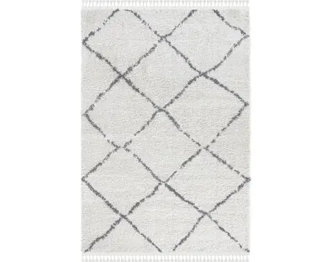 Koberec Boho 120x170 cm, bílý