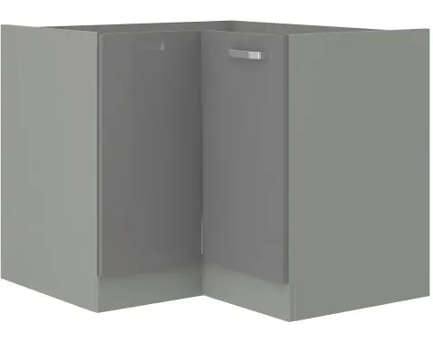 Dolní rohová kuchyňská skříňka Grey 90ND, 90 cm
