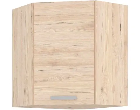 Horní rohová kuchyňská skříňka Bordeaux, 60/60 cm, dub bordeaux