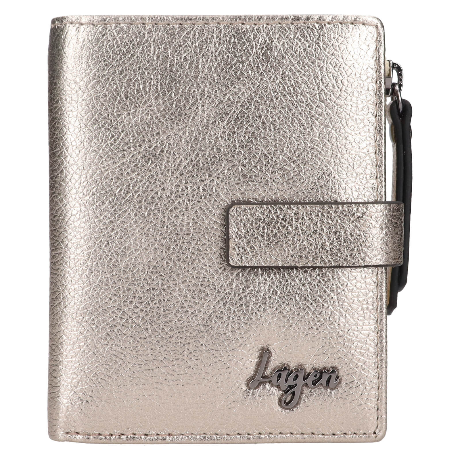 Dámská kožená peněženka Lagen Sigrid - bronzová