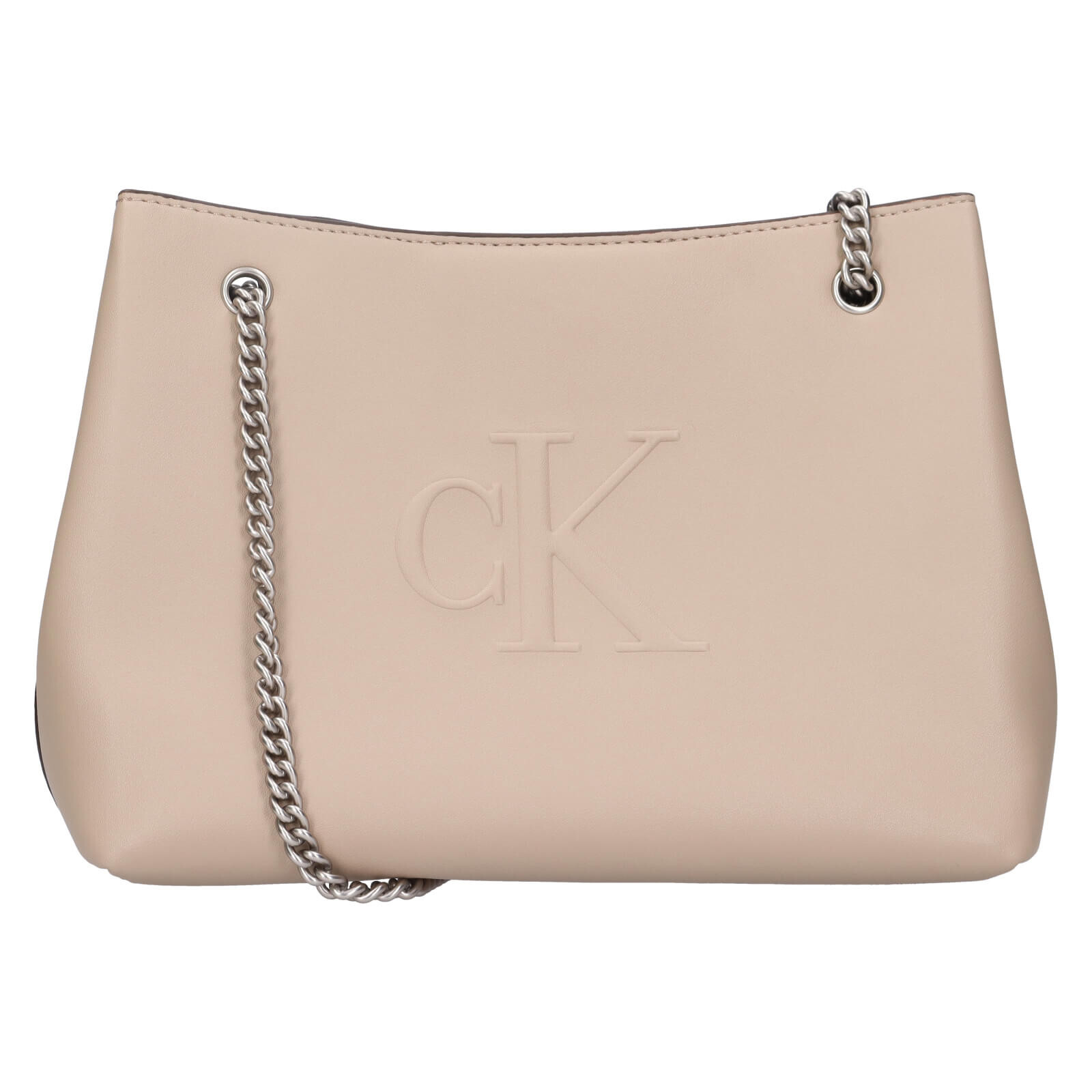 Menší dámská kabelka Calvin Klein Jeans Villa - béžová