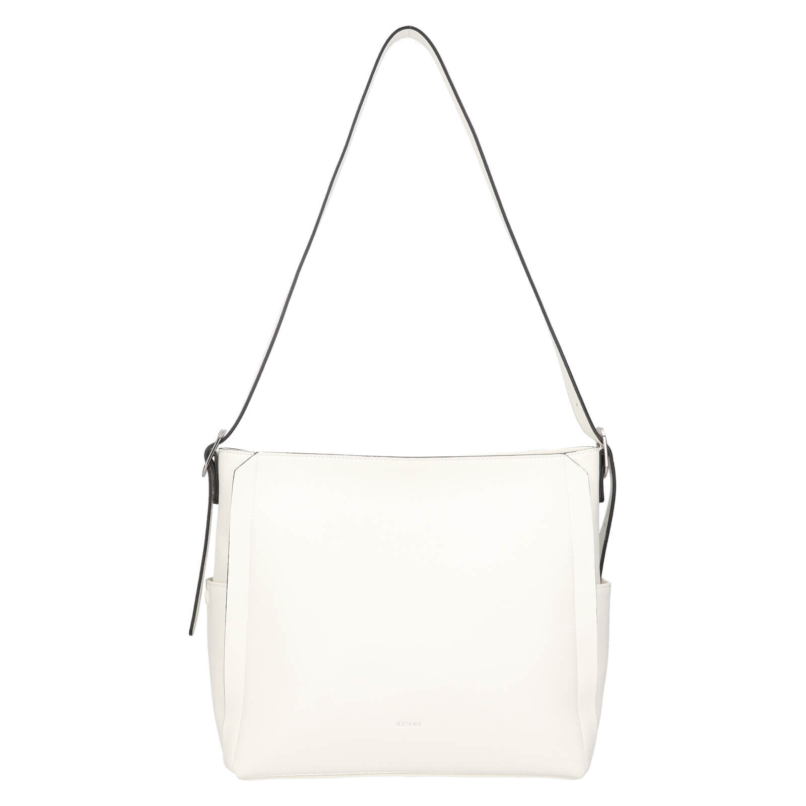 Elegantní dámská kožená kabelka Katana Seren - bílá
