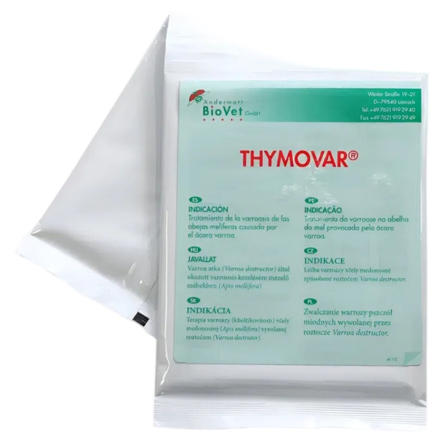 ANDERMATT BIOVET Thymovar proužky do úlu pro včely 15 g