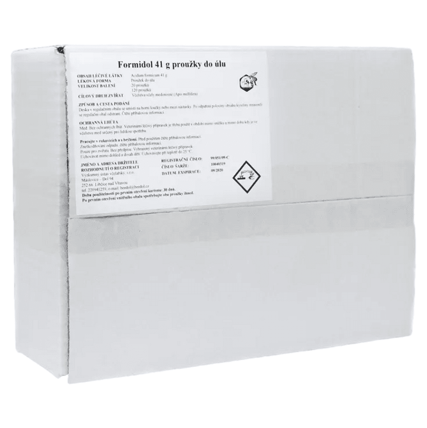 VÝZKUMNÝ ÚSTAV VČELAŘSKÝ Formidol proužky do úlu 41 g