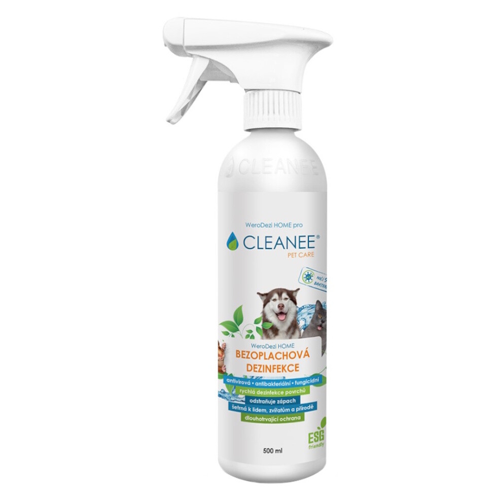 CLEANEE Pet Care bezoplachová desinfekce 500 ml