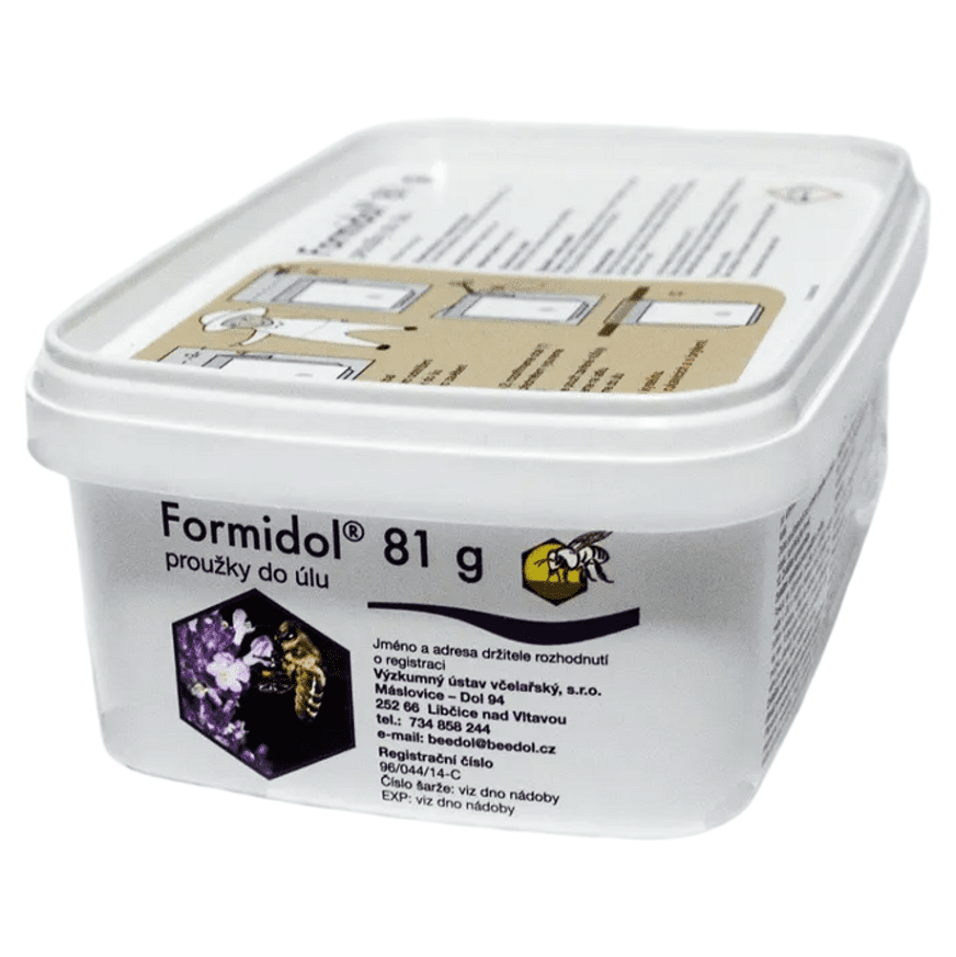 VÝZKUMNÝ ÚSTAV VČELAŘSKÝ Formidol proužky do úlu 81 g
