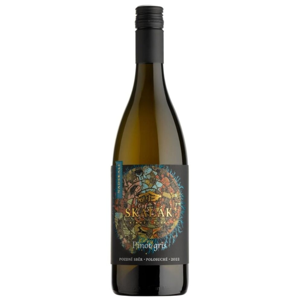 SKALÁK Pinot gris Nadskalí Pozdní sběr 0,75l 12,5%