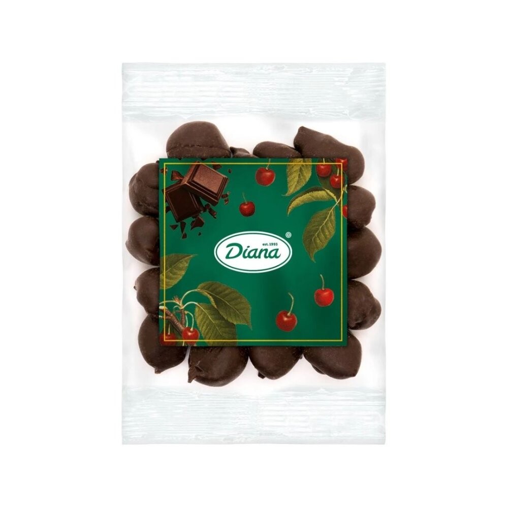 Višně v polevě z hořké čokolády 100g