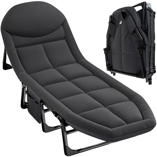 TRIZAND 25380 Skládací kempingové lehátko