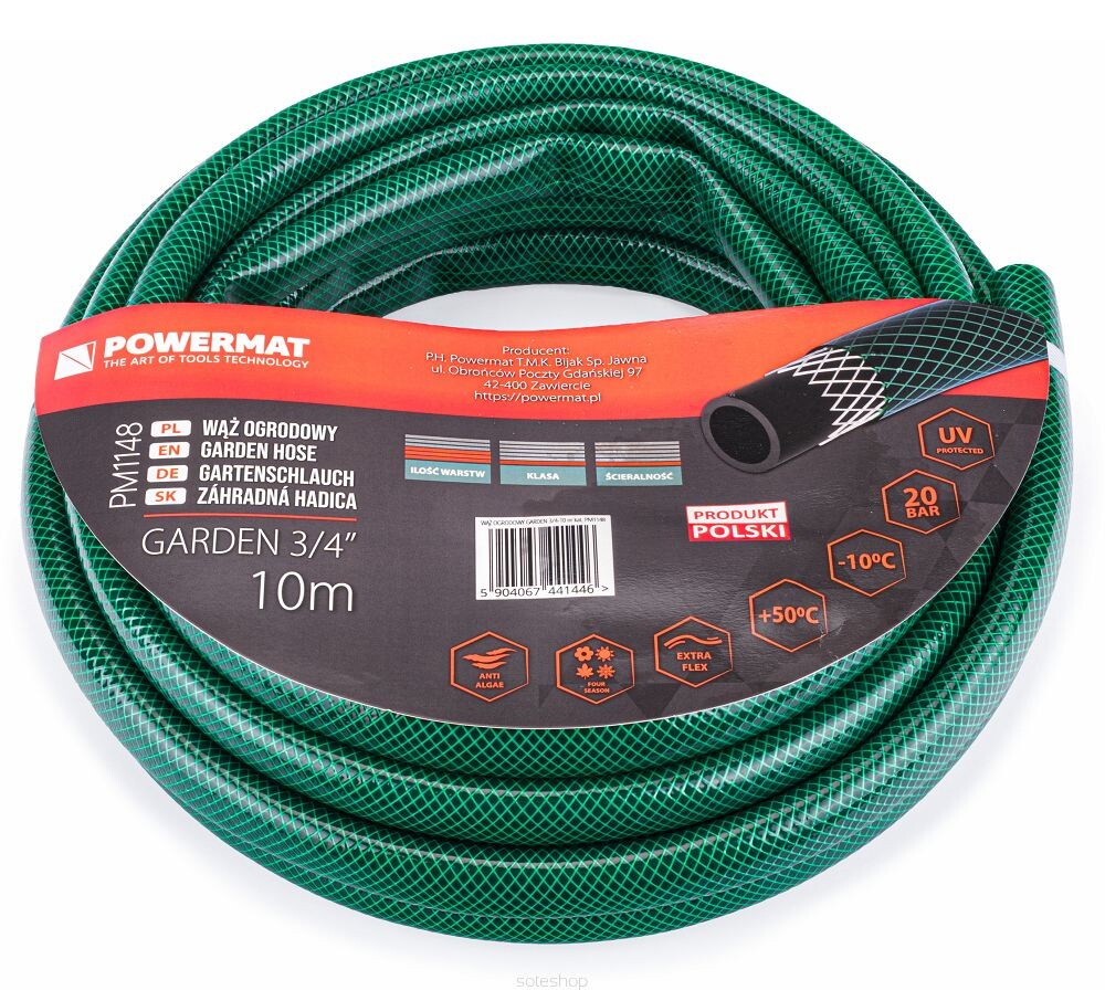 POWERMAT Zahradní hadice 3/4