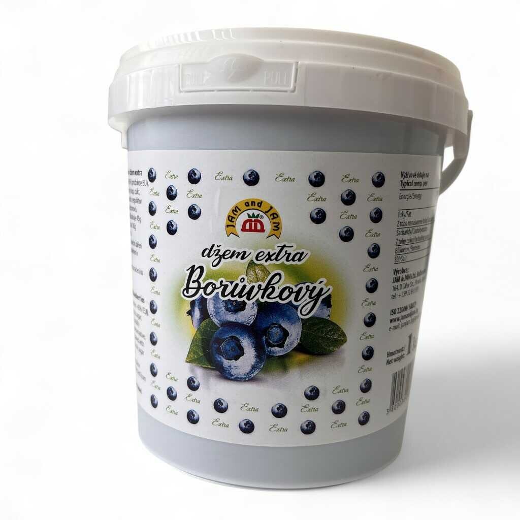 JAM and JAM Borůvkový džem extra 1kg