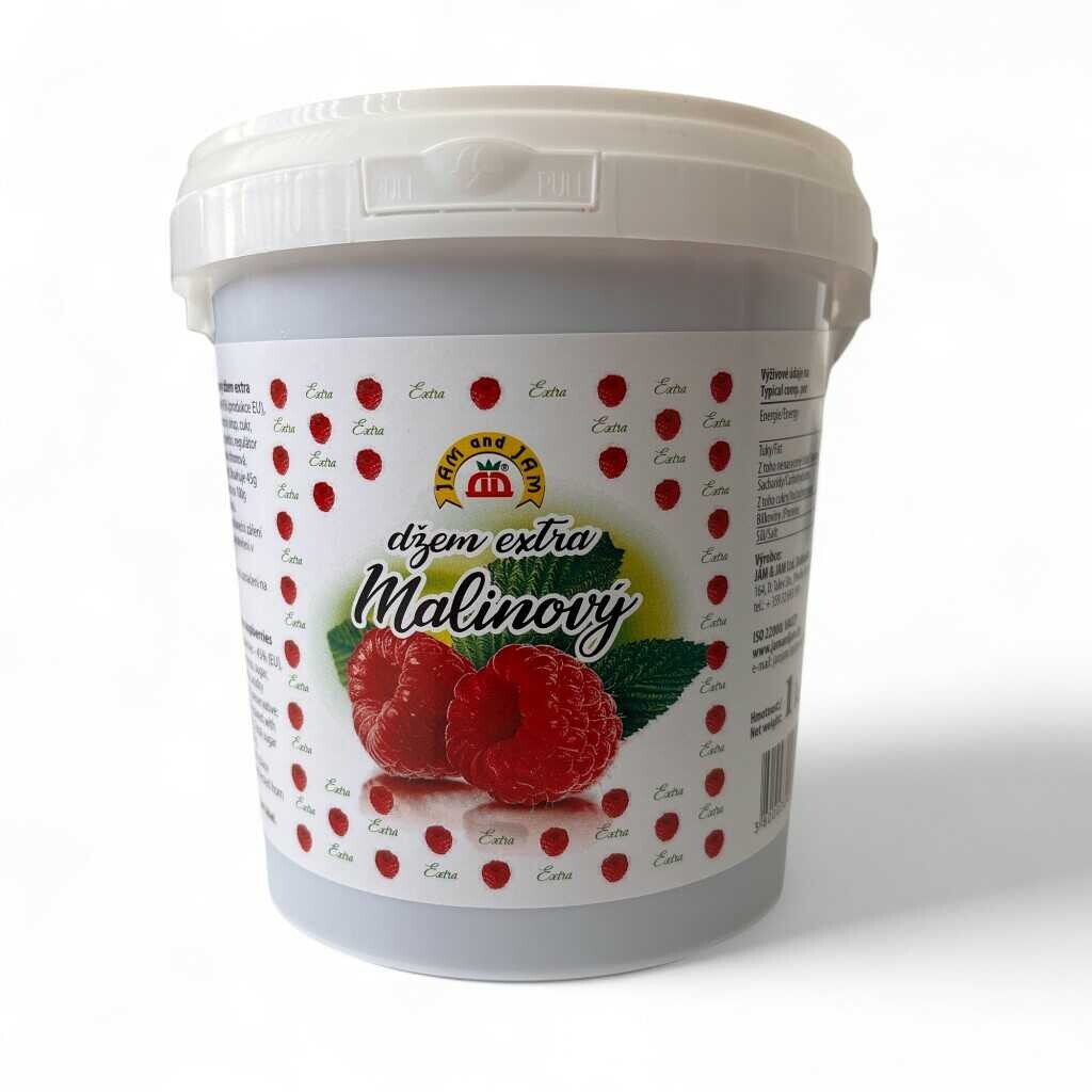 JAM and JAM Malinový džem extra 1kg