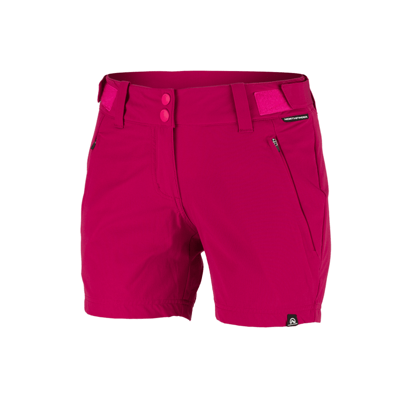 Northfinder CHARLI dámské kraťasy cherry BE-4360OR2-510 Velikost: S 8584153336107