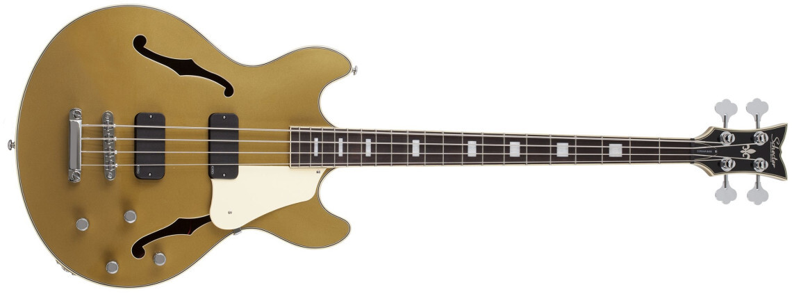 Schecter Corsair Bass - Metallic Gold