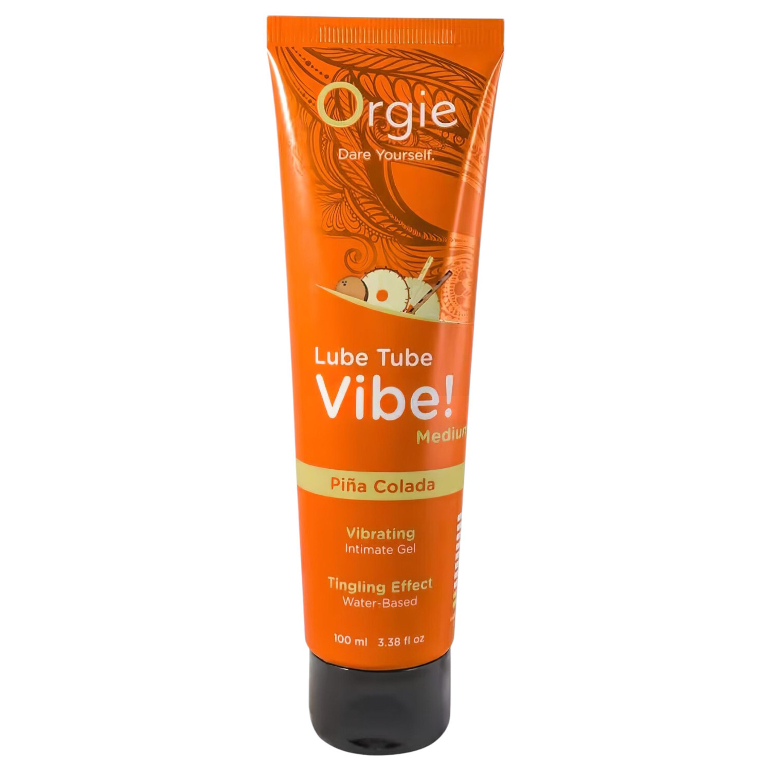 Orgie Lube Tube - brnivý intimní gel - Pina Colada (100ml)
