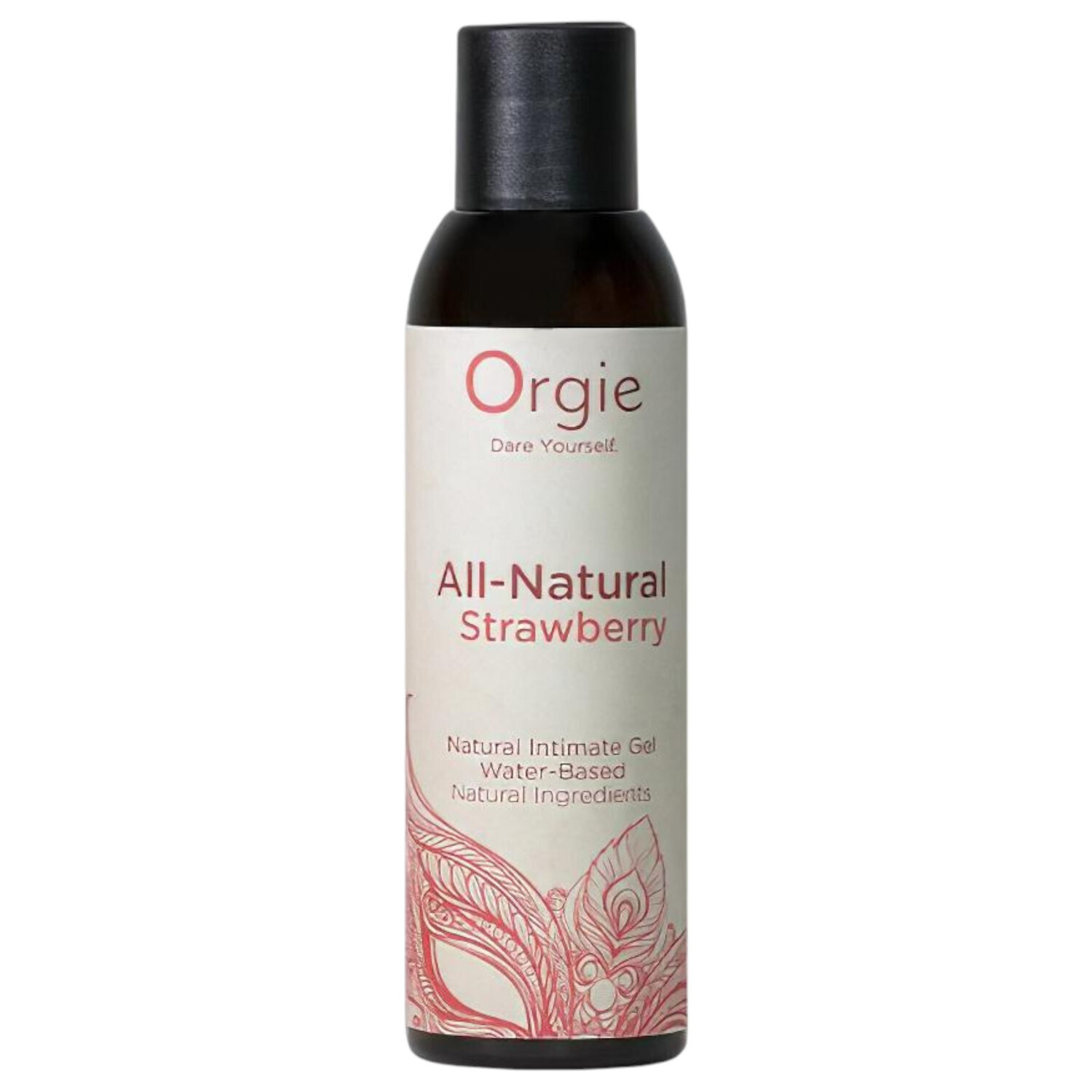 Orgie All Natural - vodní lubrikační gel - jahoda (150ml)