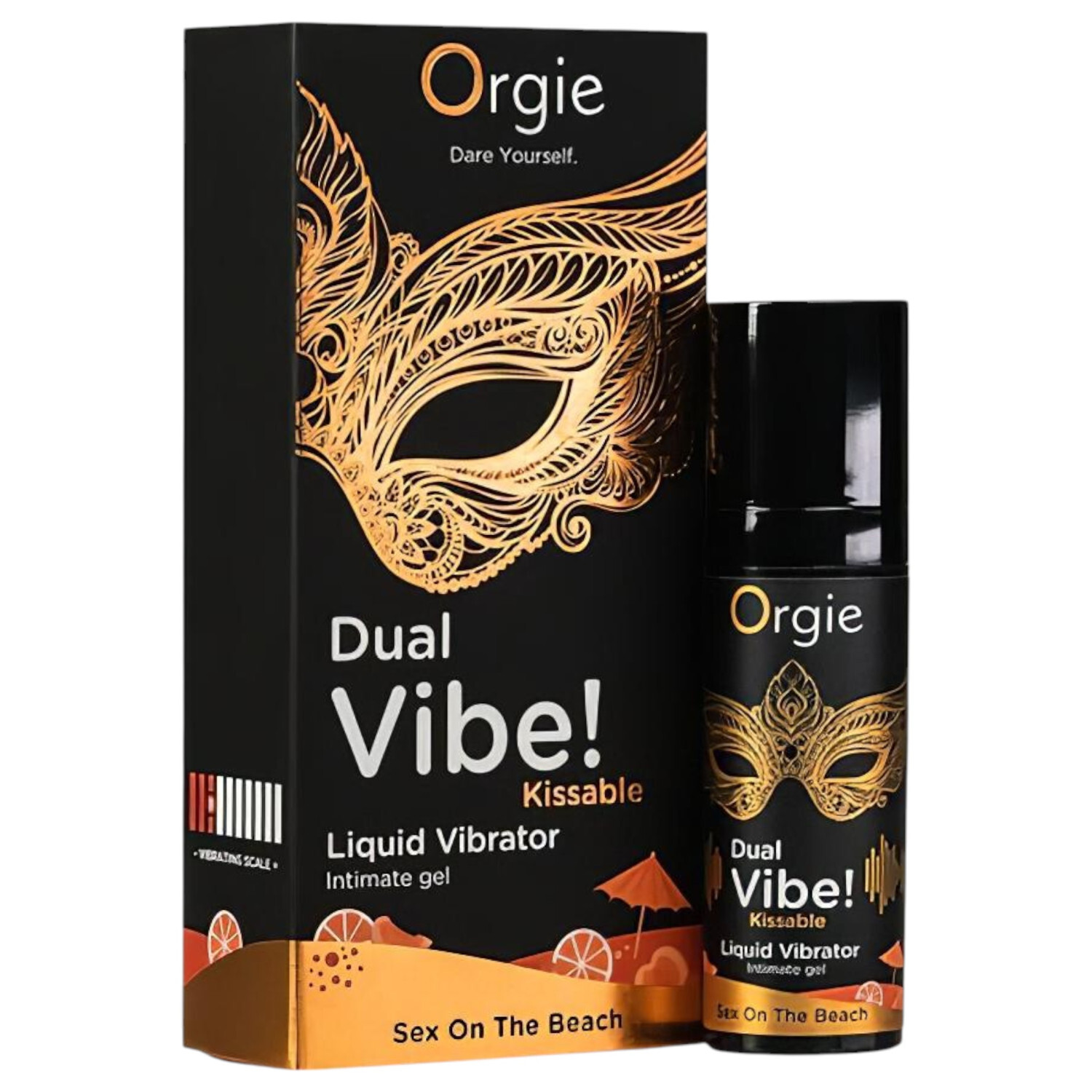 Orgie Dual Vibe - unisex tekutý vibrátor - Sex on the Beach (15 ml)