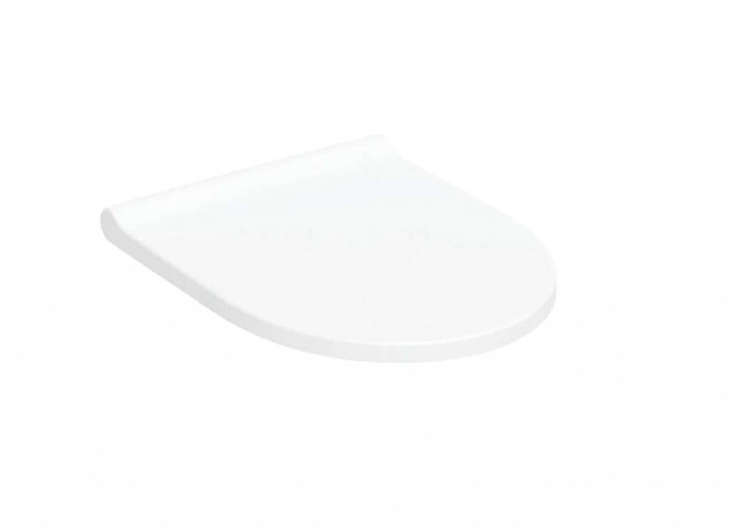 GEBERIT Acanto WC sedátko, SoftClose, lesklá bílá 502.719.01.1