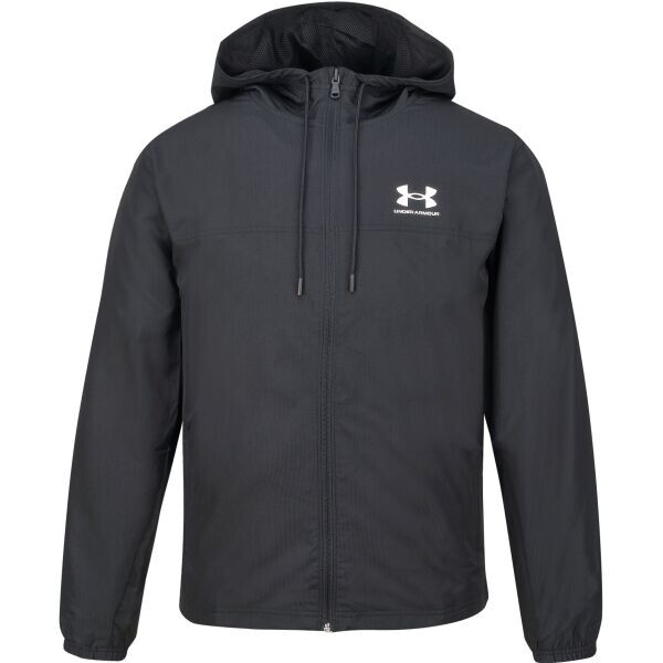 Under Armour UA RIVAL WVN WINDBREAKER mikina, černá, velikost