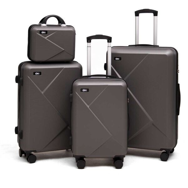 ROWEX ENVELOPE SET Sada cestovních kufrů, tmavě šedá, velikost