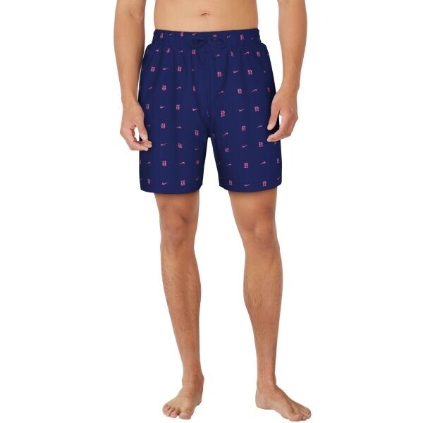 Nike GOTHIC LUX LETTER Pánské plavecké šortky, tmavě modrá, velikost