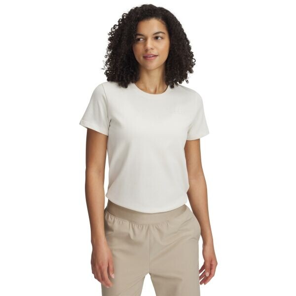 Under Armour UA HWT BRANDED CORE SS Dámské tričko, hnědá, velikost