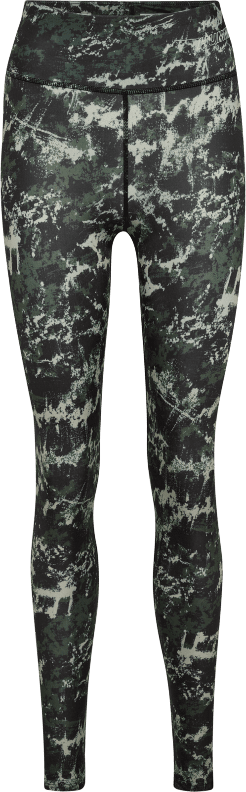 Legíny Hummel hmlTE TWIST AOP MID WAIST TIGHTS