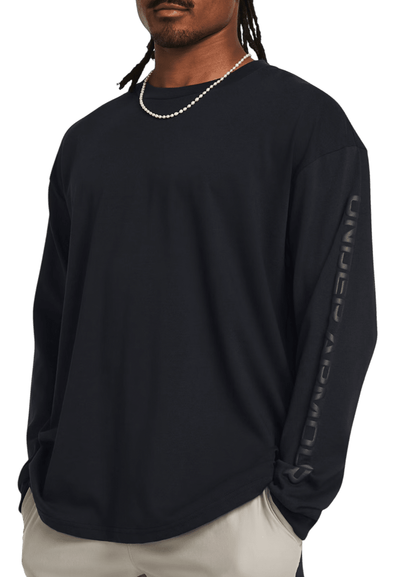 Triko s dlouhým rukávem Under Armour UA HW TONAL WORDMARK LS