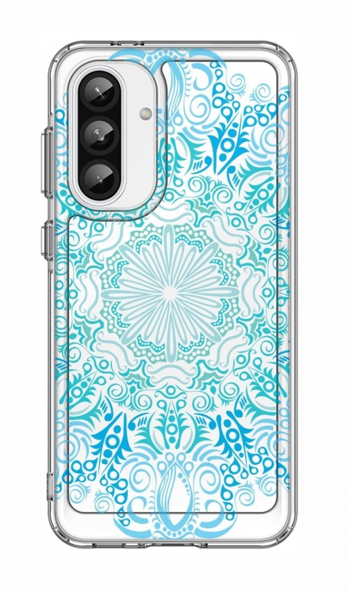 Kryt TopQ Image Samsung A36 pevný Blue Mandala 138586
