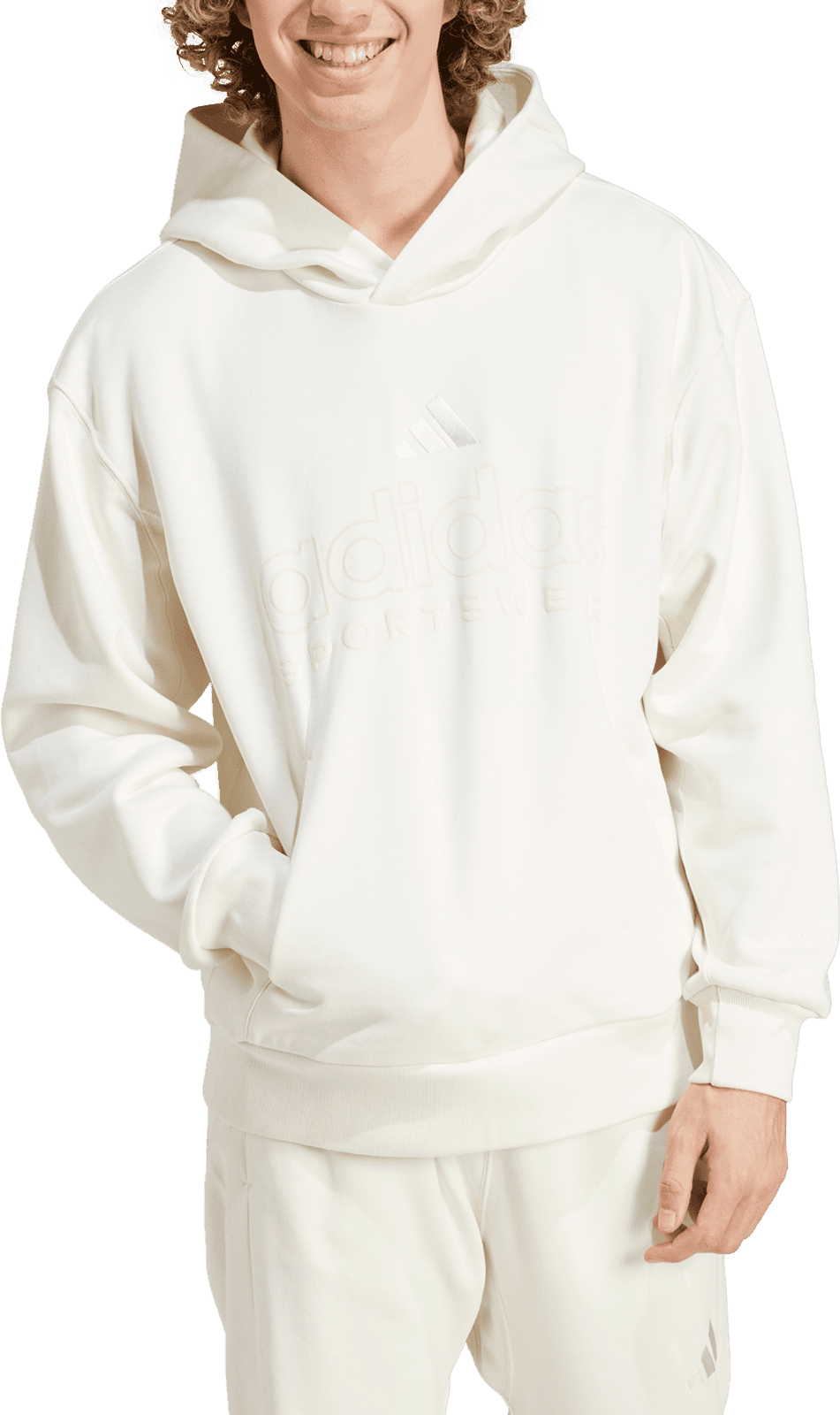 Mikina s kapucí adidas  All SZN Fleece Graphic Hoody