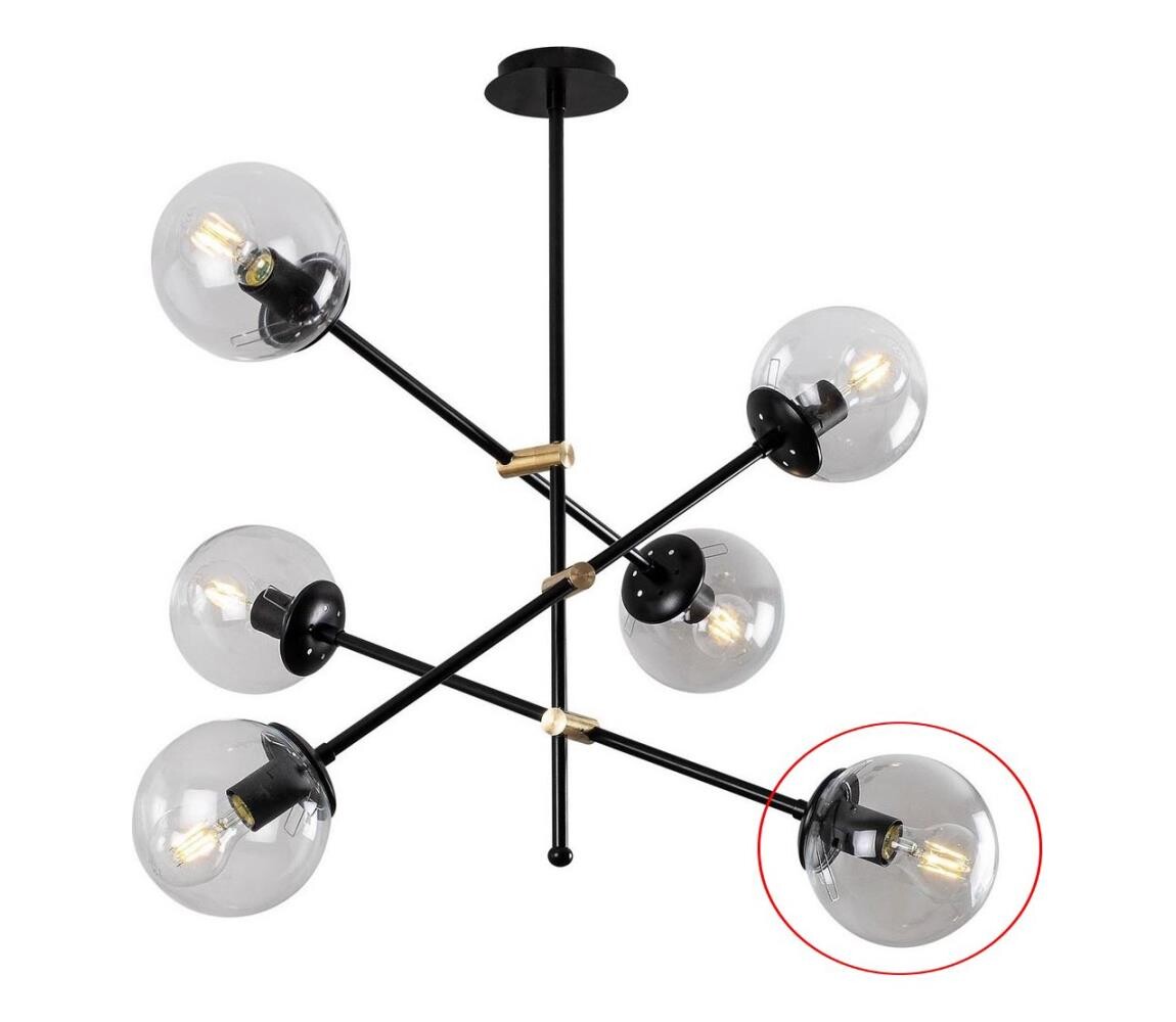 Náhradní sklo k lustru MARTI pr. 15 cm