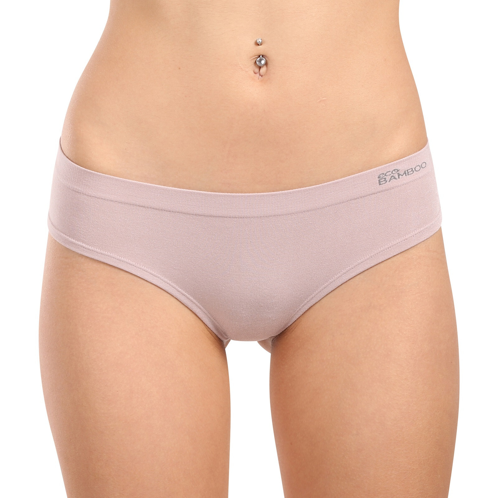 Dámská tanga Gina bambusová růžová (04031-LGH) L