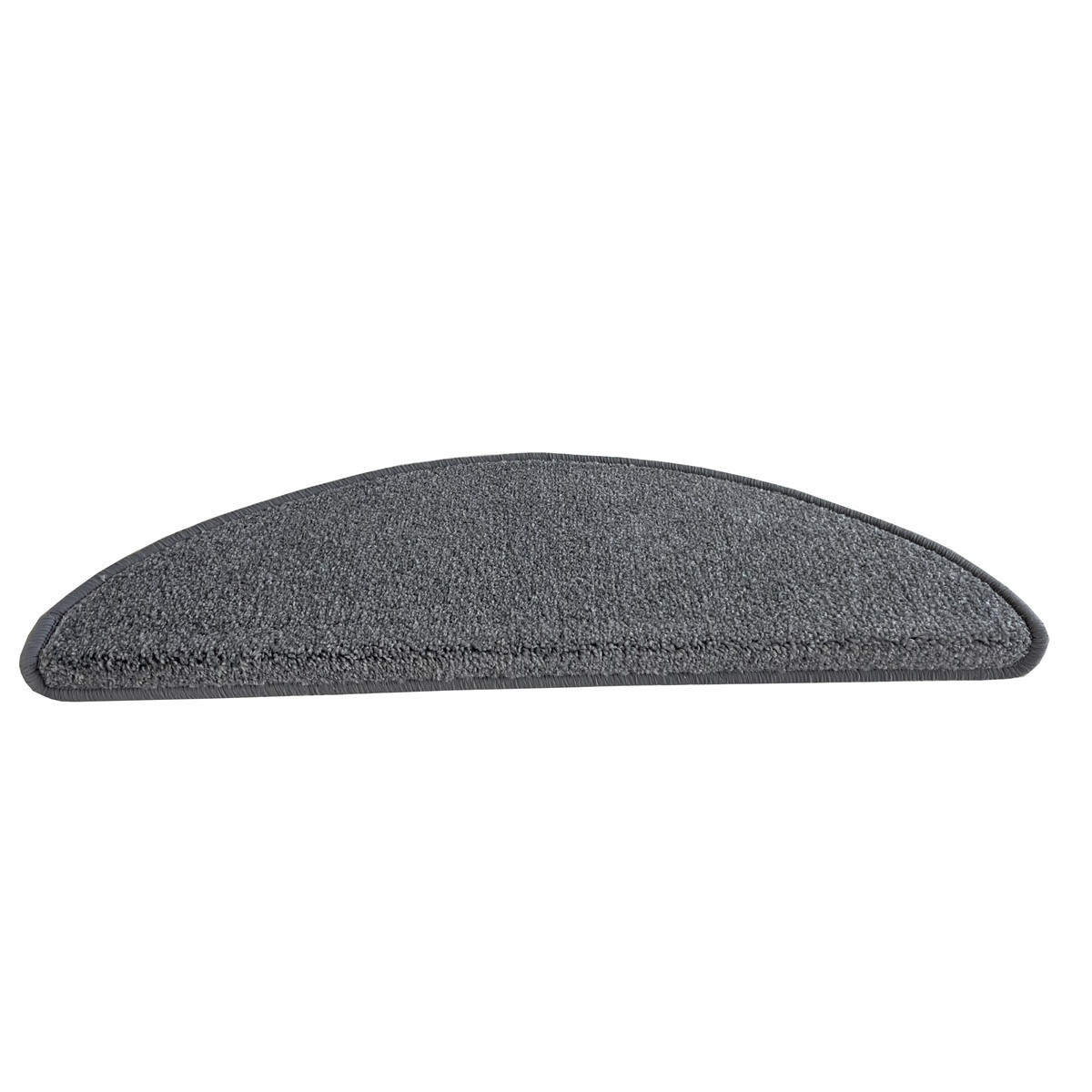 Nášlapy na schody Messina šedá půlkruh, samolepící - 24x65 půlkruh (rozměr včetně ohybu) Vopi