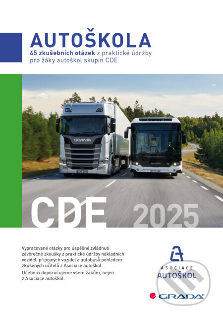 45 zkušebních otázek z praktické údržby pro žáky autoškol skupin CDE 2025 - Asociace autoškol ČR