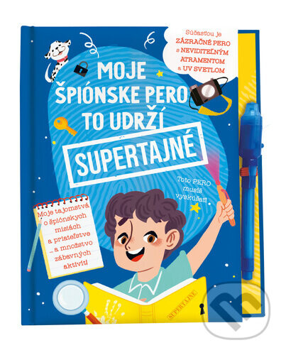 Moje špiónske pero to udrží supertajné! - YoYo Books