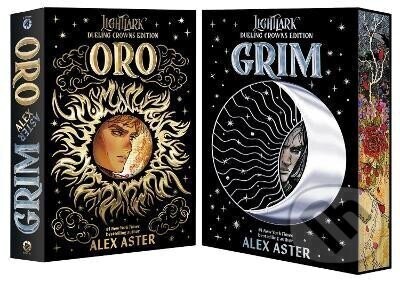Grim and Oro: Dueling Crowns Edition (A Lightlark Saga Deluxe Companion Book) - Alex Aster
