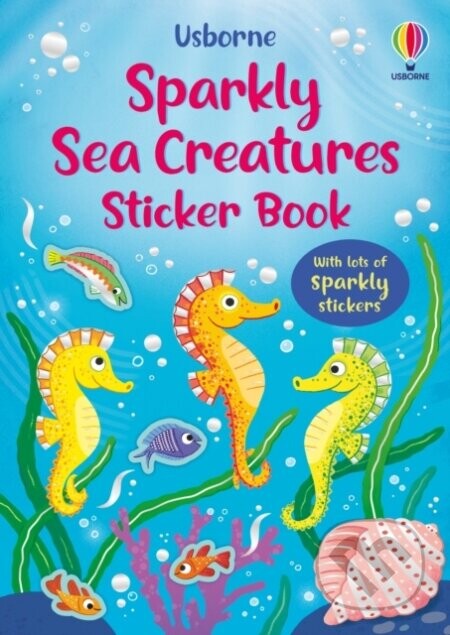 Sparkly Sea Creatures Sticker Book - Holly Bathie