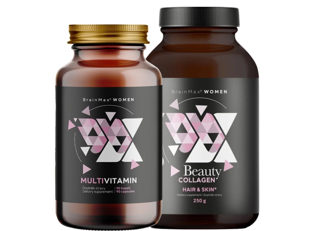 BrainMax sada pro krásu a hormonální rovnováhu