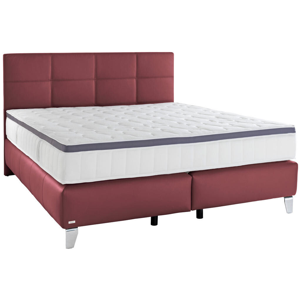 Novel POSTEL BOXSPRING, 180/200 cm, bordeaux